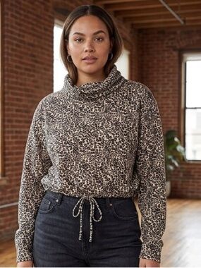 Liberty Love Pink Leopard Print Shirt with Black and Tan Spots